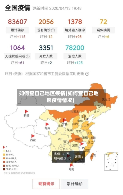 如何查自己地区疫情(如何查自己地区疫情情况)