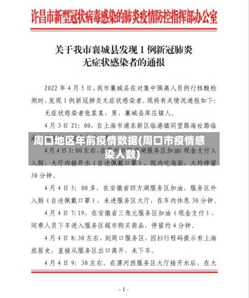 周口地区年前疫情数据(周口市疫情感染人数)