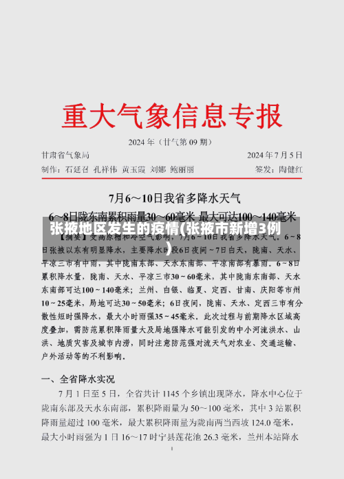 张掖地区发生的疫情(张掖市新增3例)-第3张图片