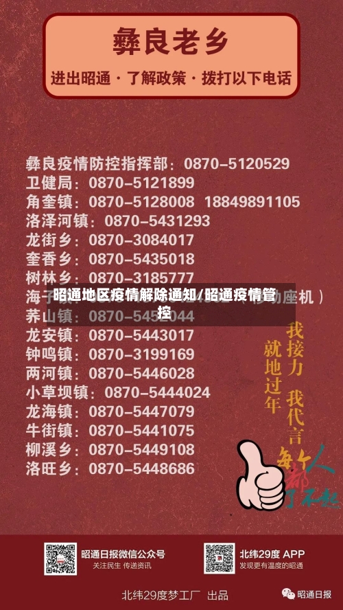 昭通地区疫情解除通知/昭通疫情管控