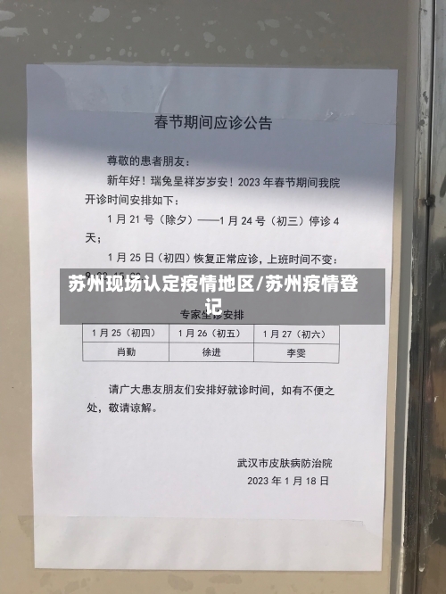 苏州现场认定疫情地区/苏州疫情登记-第2张图片