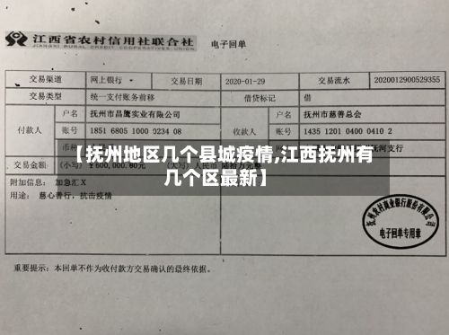 【抚州地区几个县城疫情,江西抚州有几个区最新】-第2张图片