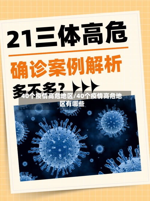 40个疫情高危地区/40个疫情高危地区有哪些-第2张图片
