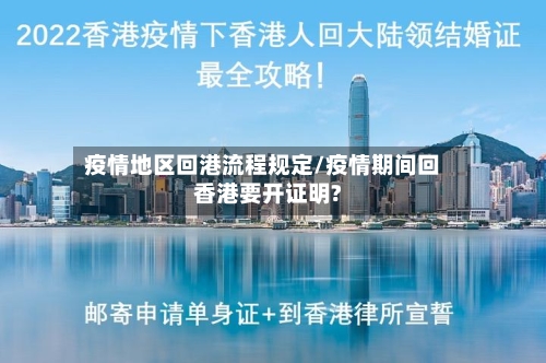疫情地区回港流程规定/疫情期间回香港要开证明?