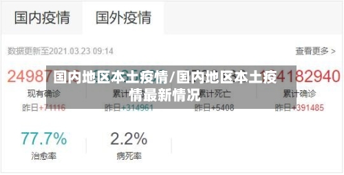 国内地区本土疫情/国内地区本土疫情最新情况-第2张图片
