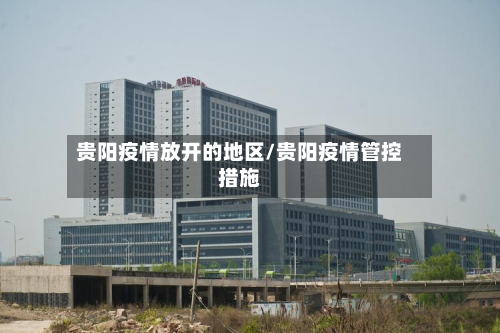 贵阳疫情放开的地区/贵阳疫情管控措施-第2张图片