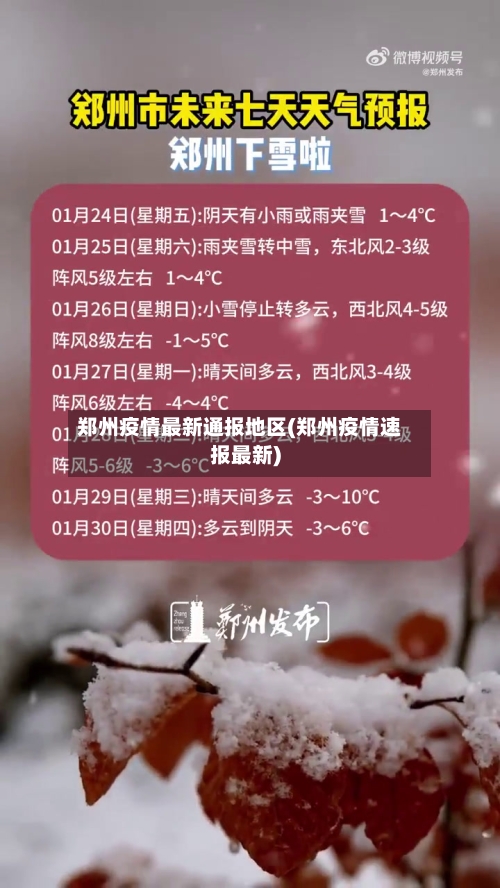郑州疫情最新通报地区(郑州疫情速报最新)