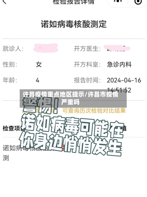 许昌疫情重点地区提示/许昌市疫情严重吗