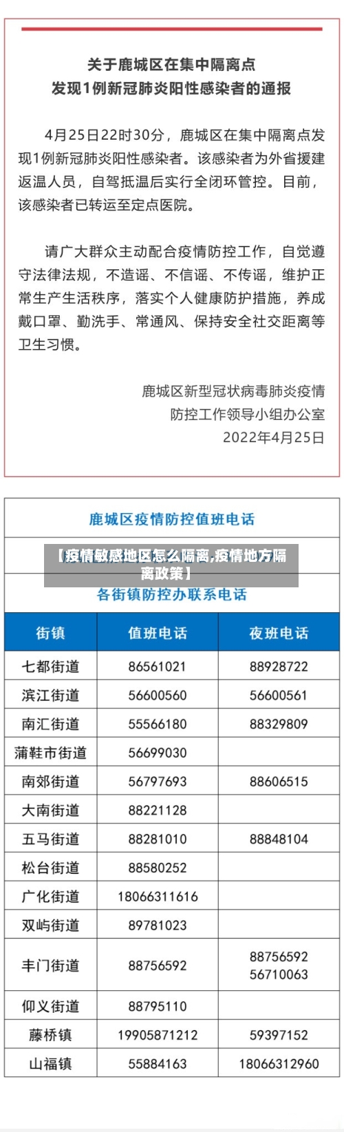 【疫情敏感地区怎么隔离,疫情地方隔离政策】-第3张图片