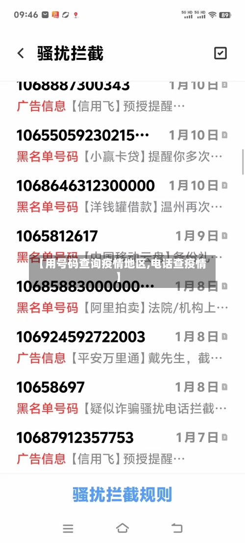 【用号码查询疫情地区,电话查疫情】-第2张图片
