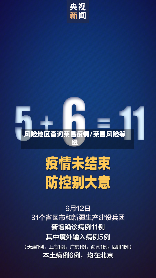 风险地区查询荣昌疫情/荣昌风险等级
