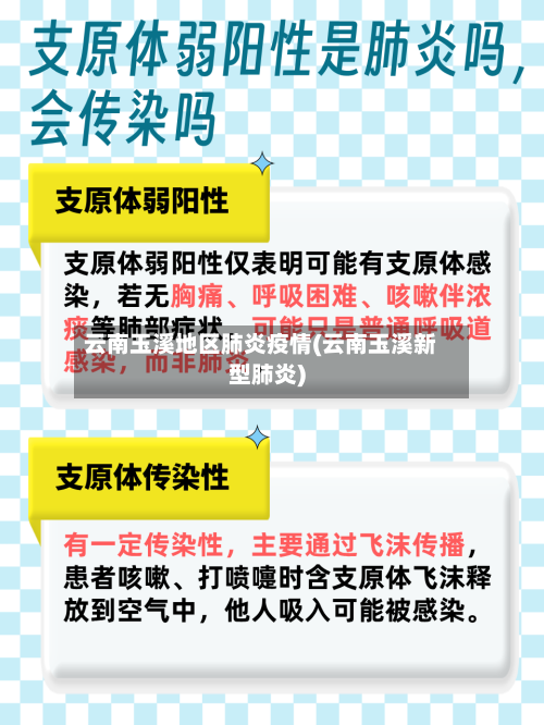 云南玉溪地区肺炎疫情(云南玉溪新型肺炎)-第2张图片