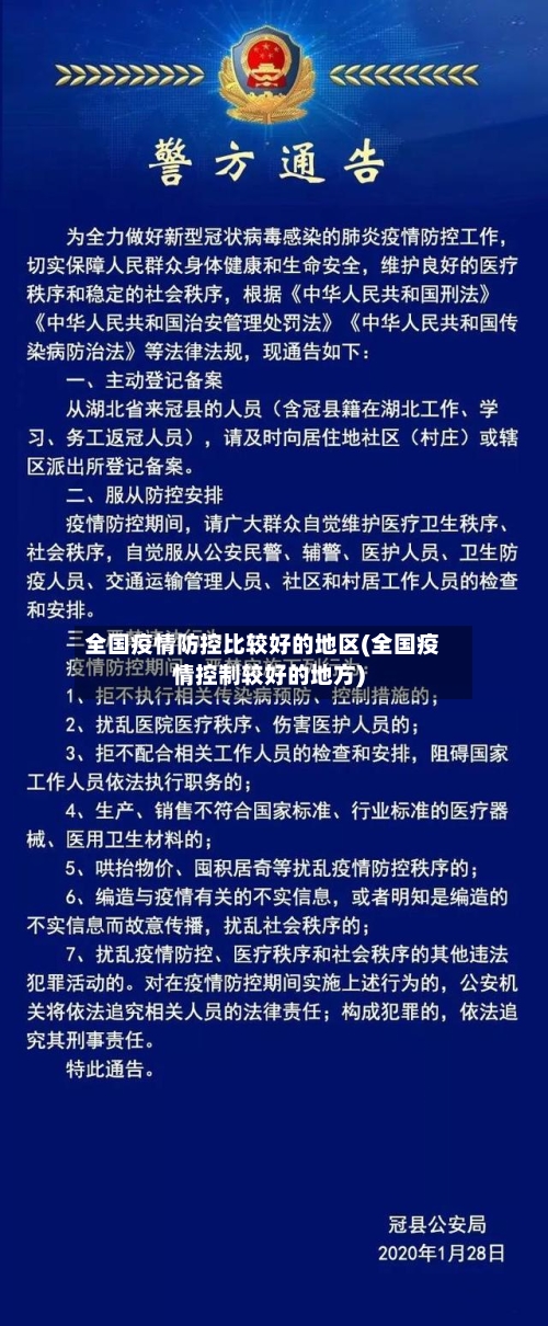 全国疫情防控比较好的地区(全国疫情控制较好的地方)-第3张图片