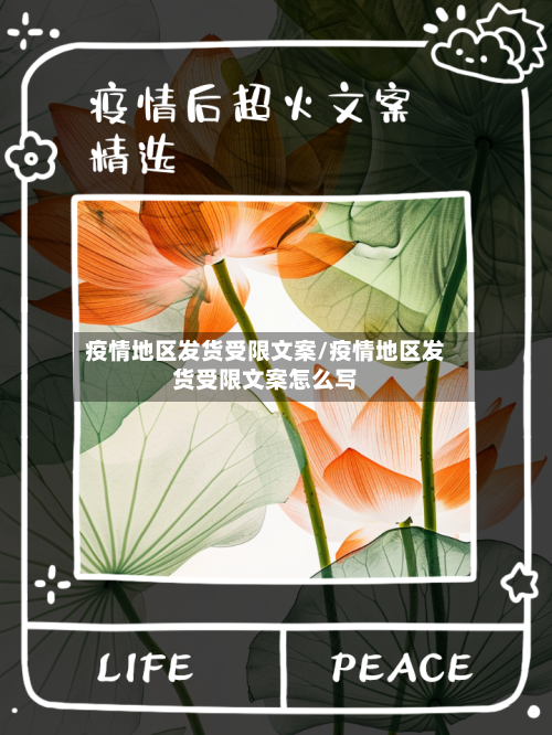 疫情地区发货受限文案/疫情地区发货受限文案怎么写-第2张图片