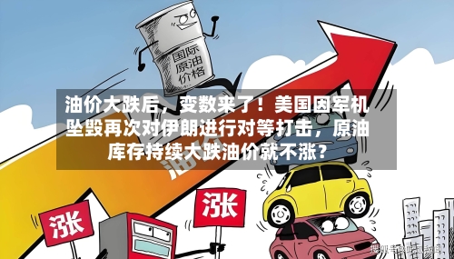 油价大跌后，变数来了！美国因军机坠毁再次对伊朗进行对等打击，原油库存持续大跌油价就不涨？