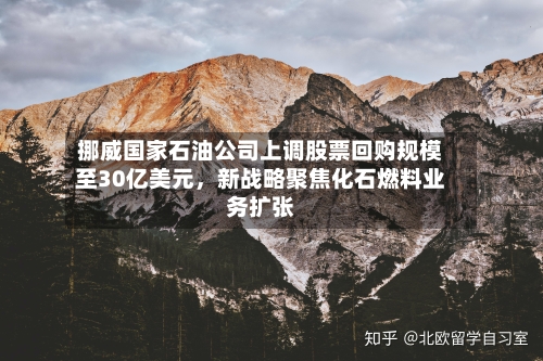 挪威国家石油公司上调股票回购规模至30亿美元，新战略聚焦化石燃料业务扩张-第2张图片