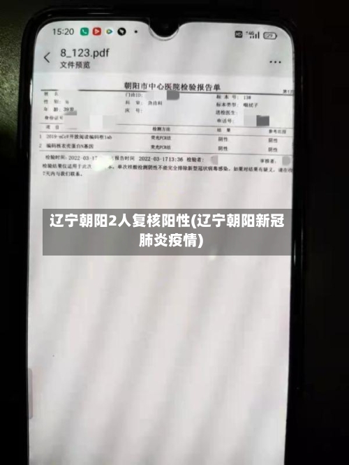 辽宁朝阳2人复核阳性(辽宁朝阳新冠肺炎疫情)