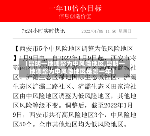【昆明一地调整为中风险地区,昆明一地调整为中风险地区是哪一年】-第3张图片
