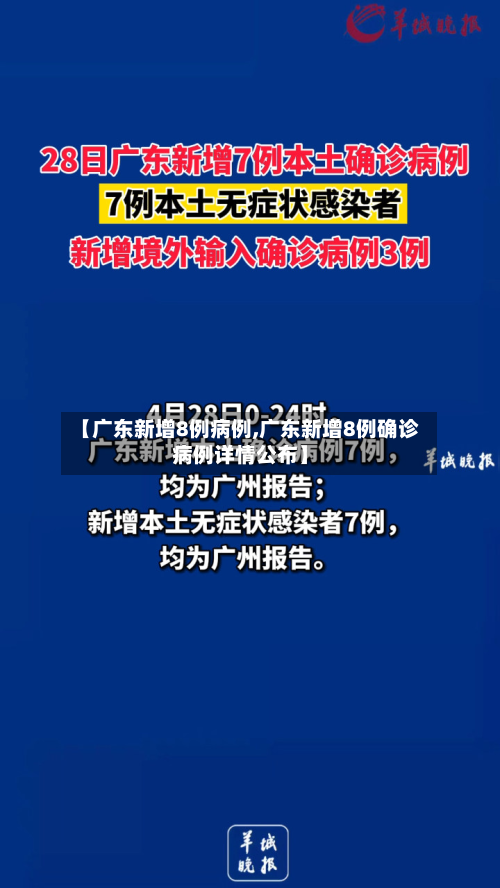 【广东新增8例病例,广东新增8例确诊病例详情公布】