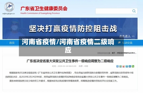 河南省疫情/河南省疫情二级响应
