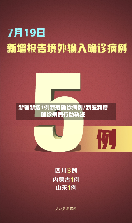 新疆新增1例新冠确诊病例/新疆新增确诊病例行动轨迹
