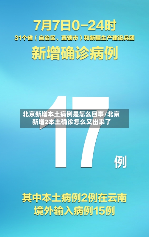 北京新增本土病例是怎么回事/北京新增2本土确诊怎么又出来了