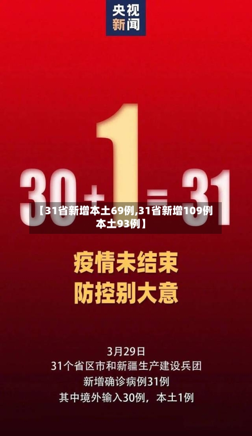 【31省新增本土69例,31省新增109例本土93例】-第2张图片