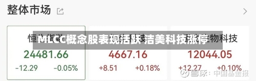 MLCC概念股表现活跃 洁美科技涨停