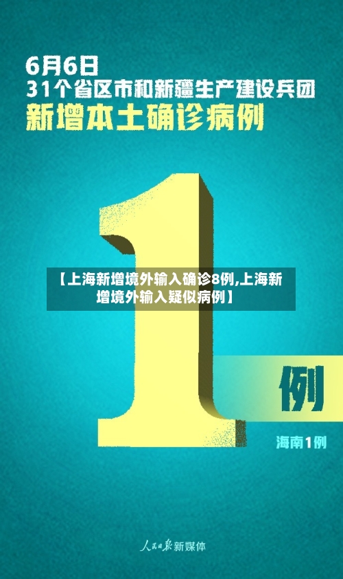【上海新增境外输入确诊8例,上海新增境外输入疑似病例】-第2张图片