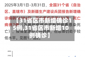【31省区市新增确诊15例,31省区市新增10例确诊】-第3张图片