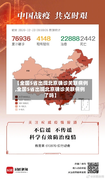 【全国5省出现北京确诊关联病例,全国5省出现北京确诊关联病例了吗】