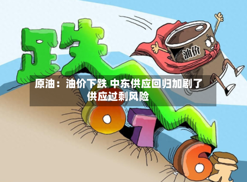 原油：油价下跌 中东供应回归加剧了供应过剩风险