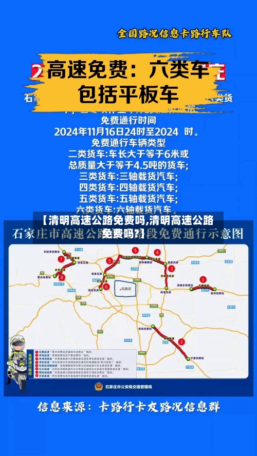 【清明高速公路免费吗,清明高速公路免费吗?】