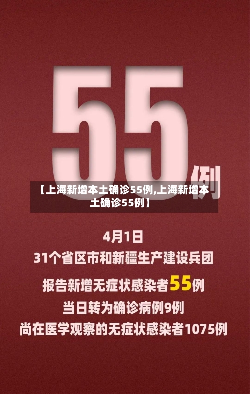 【上海新增本土确诊55例,上海新增本土确诊55例】-第3张图片