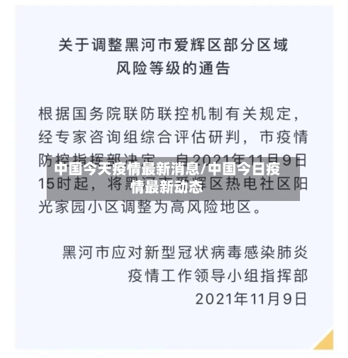 中国今天疫情最新消息/中国今日疫情最新动态