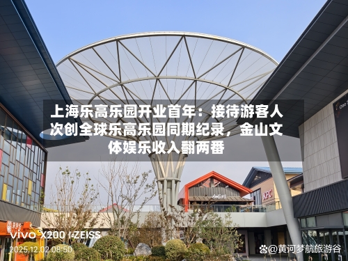 上海乐高乐园开业首年：接待游客人次创全球乐高乐园同期纪录，金山文体娱乐收入翻两番-第2张图片