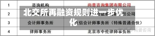 北交所再融资规则进一步优化-第2张图片