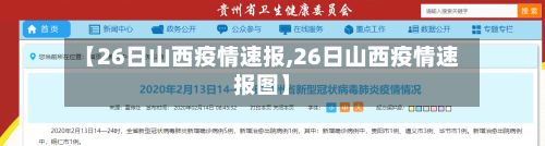 【26日山西疫情速报,26日山西疫情速报图】