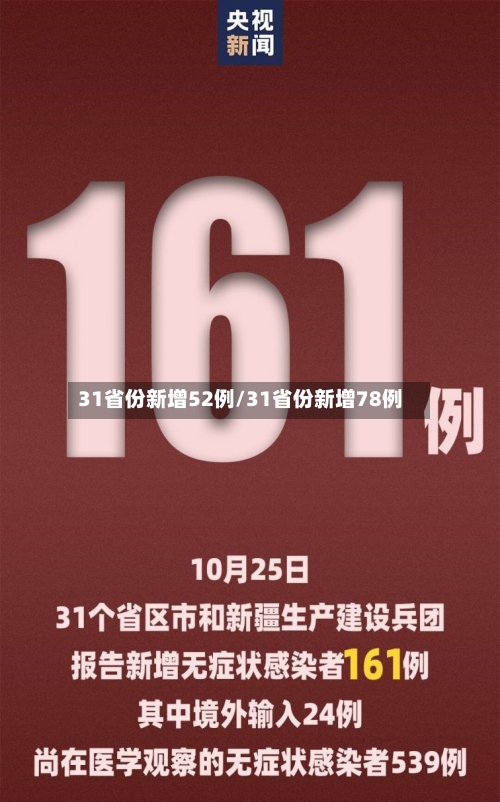 31省份新增52例/31省份新增78例-第2张图片
