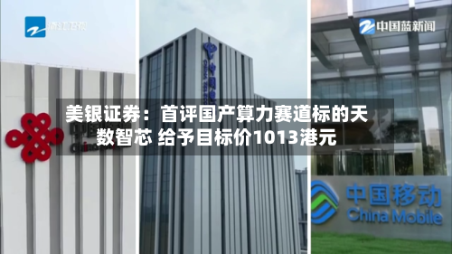 美银证券:首评国产算力赛道标的天数智芯 给予目标价1013港元-第2张图片