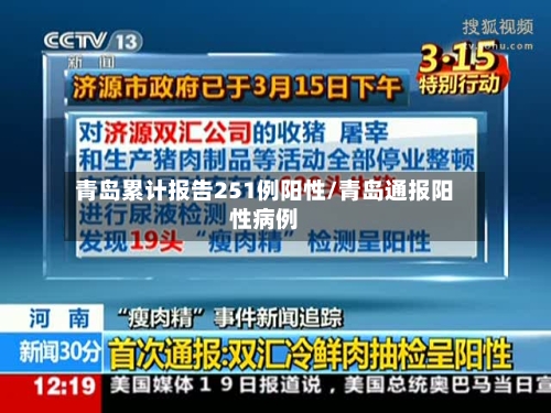 青岛累计报告251例阳性/青岛通报阳性病例