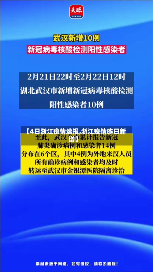 【4日浙江疫情速报,浙江疫情昨日新增】