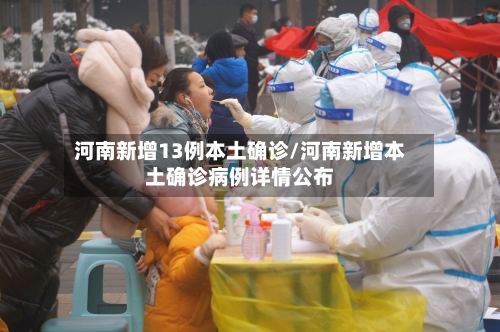 河南新增13例本土确诊/河南新增本土确诊病例详情公布