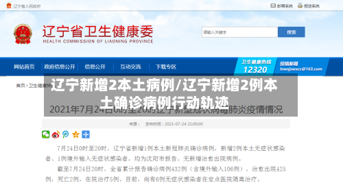 辽宁新增2本土病例/辽宁新增2例本土确诊病例行动轨迹-第3张图片