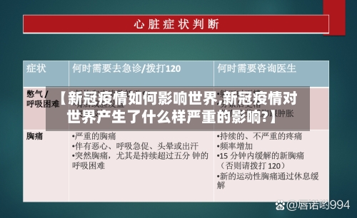 【新冠疫情如何影响世界,新冠疫情对世界产生了什么样严重的影响?】