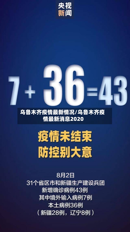 乌鲁木齐疫情最新情况/乌鲁木齐疫情最新消息2020-第2张图片