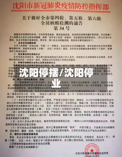 沈阳停摆/沈阳停业-第2张图片